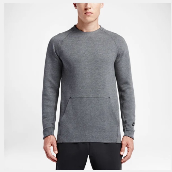 NIKE SPORTSWEAR TECH FLEECE CREW SWEATSHIRT Size M - Picture 1 of 10